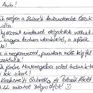 Kecskeméti Gabriella és Palcsák Zsolt